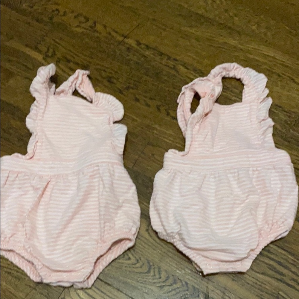 Stripped romper